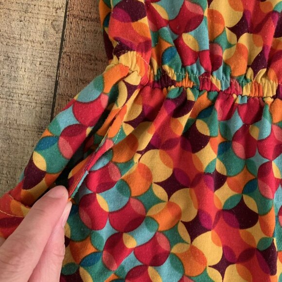 Lularoe toddler girls size 2T geometric shaped high low dress - Picture 2 of 7